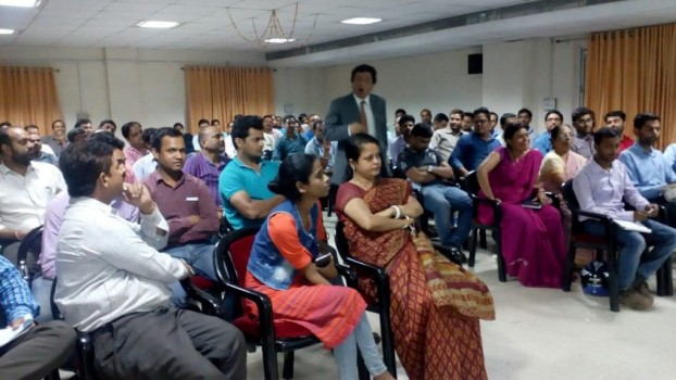 Taking a motivational session at Neco Jaiswal