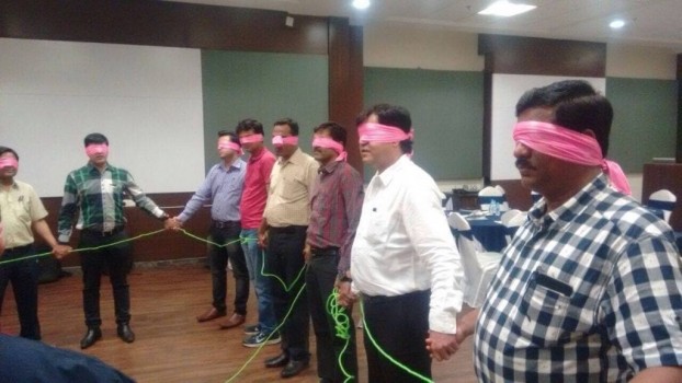 Activity to learn Trust with Eicher Team at Indore.