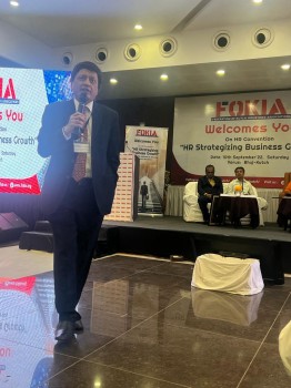 Invited as Chief Guest at Strategizing HR for Business Growth, FOKIA, 10 Sept, 2022